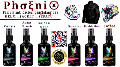 Pengharum Helm,Jaket,sepatu anti bacteri